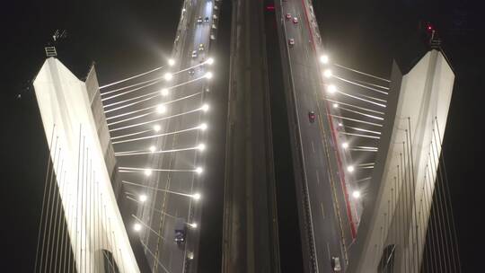 广州番禺洛溪大桥夜景02