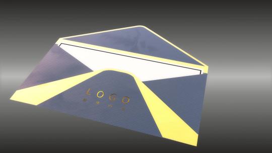 邀请函信封信件邮件LOGOae模板