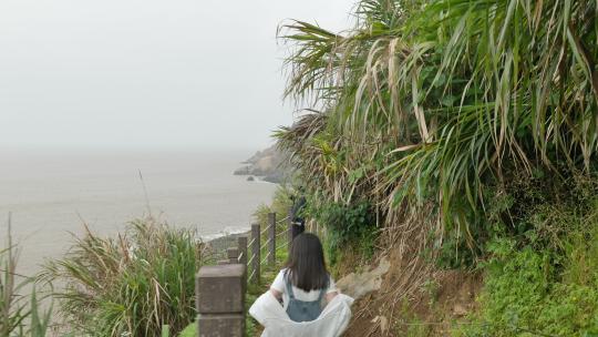 浙江台州玉环自然风景，鸡山岛