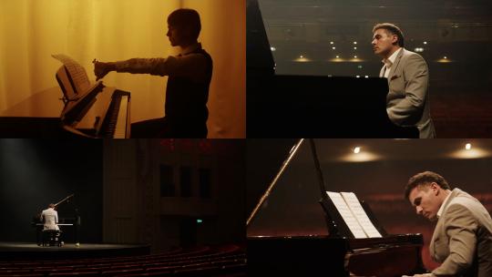 【合集】钢琴艺术演奏视频素材模板下载