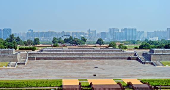 陕西西安大明宫丹凤门遗址公园