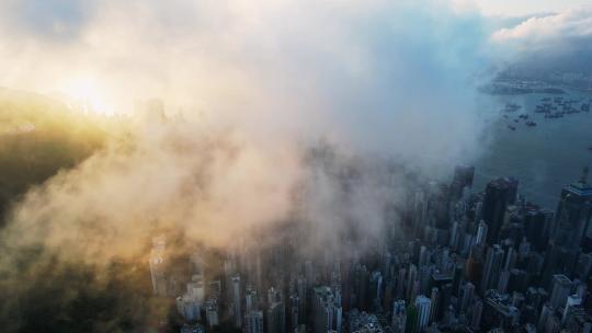 香港穿云平流雾