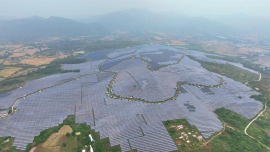 太阳能发电绿色能源光伏新能源光伏发电