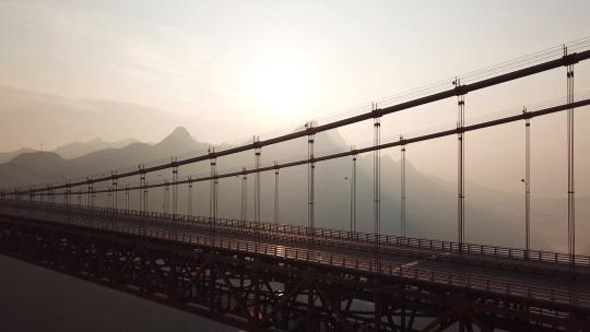 贵州省·安顺市·关岭·县·坝陵河大桥36视频素材模板下载