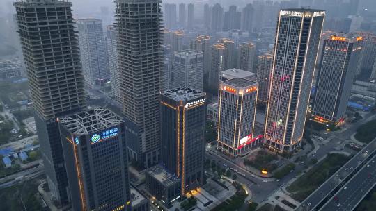 航拍中国移动大楼