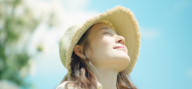 夏天 夏日 阳光 美女 唯美