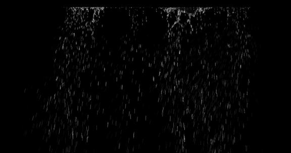 滴水淋水喷洒喷水带通道视频素材 (15)