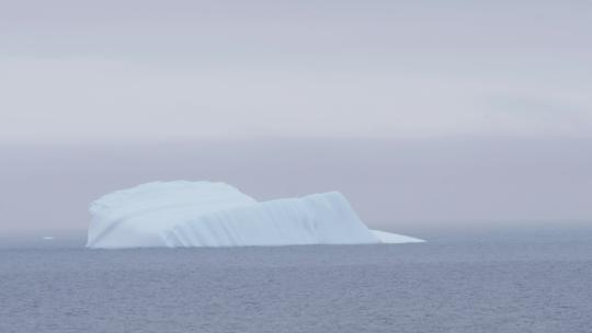 海上冰山的拍摄