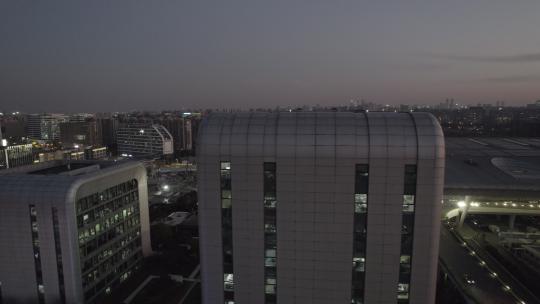 航拍杭州顾家大厦 Dlog未调色