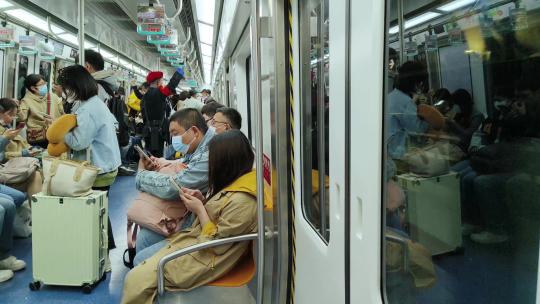北京地铁实拍
