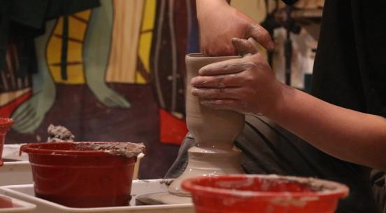 陶瓷花瓶制作