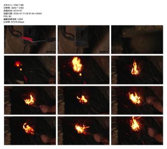 《古法打铁：匠人铁砧上的火焰舞蹈》高清在线视频素材下载