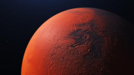 4K火星自转运动镜头动画AE工程