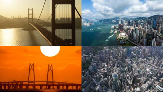 【合集】中国城市 沿海 香港 天空 美景