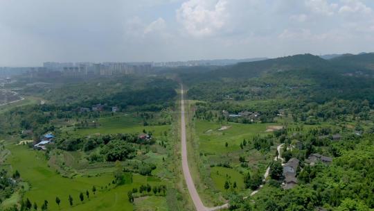 乡村公路空镜