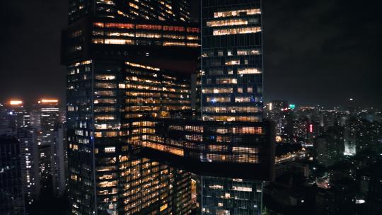 深圳腾讯大厦夜景