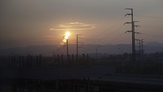 日落夕阳