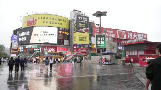 长沙黄兴步行街街景