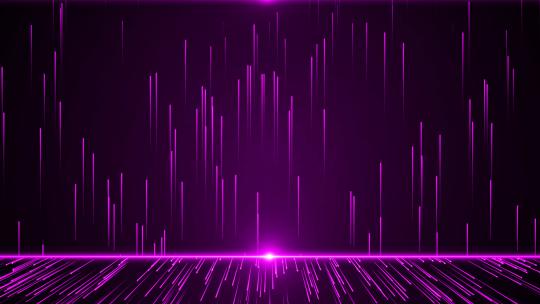 4k紫色大气晚会粒子背景AE模板