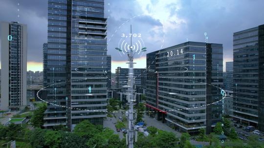 5G科技城市AE视频素材教程下载