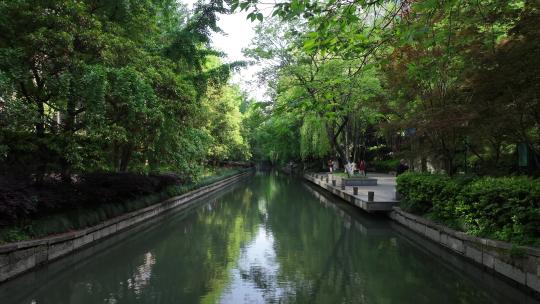 杭州庆春路中河河道