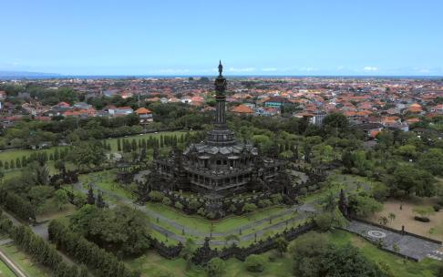 巴厘岛知名建筑博物馆航拍合集