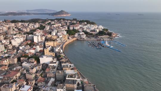 原创 福建漳州东山岛南门湾海岸线航拍风光