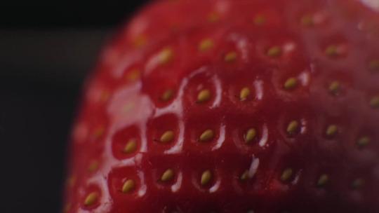 草莓 草莓拍摄 草莓特写 水果 丹东草莓视频素材模板下载