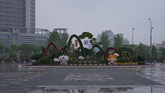 连云港站雨天