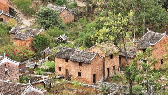 贺州市富川县朝东镇岔山村航拍