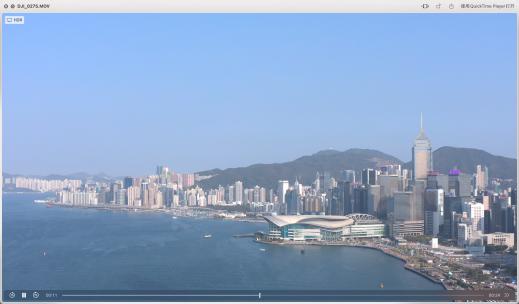 香港维多利亚 HLG H.265 MOV航拍原素材04