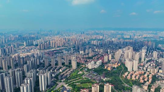 重庆城市建筑大全景