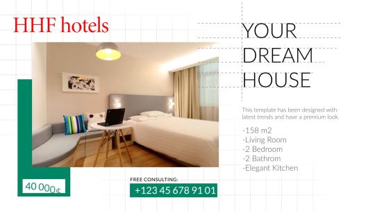 酒店民宿房产中介促销视频制作模板