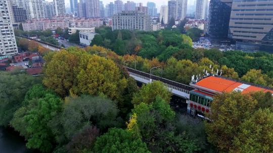 上海地铁航拍10视频素材模板下载