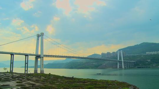城市建筑长江桥梁