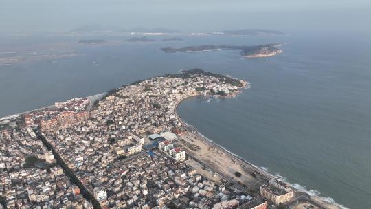 原创 福建漳州东山岛南门湾海岸线航拍风光