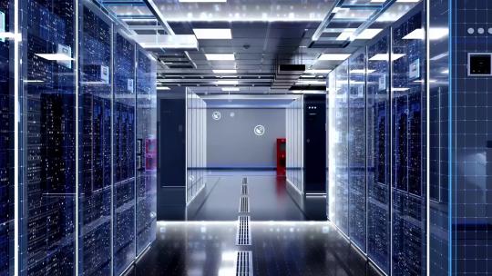 科技机房信息传输数据机房数据中心