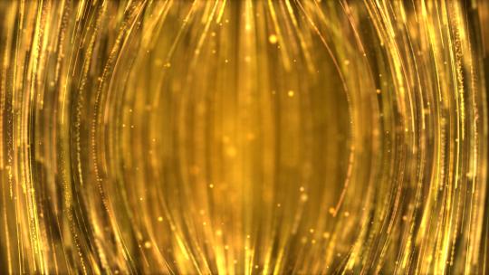大气豪华金色粒子光线条纹颁奖典礼晚会视频视频素材模板下载
