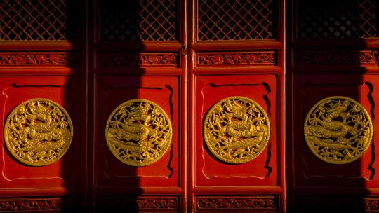 沈阳故宫大政殿光影4K