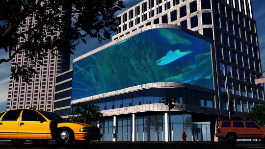 海底世界裸眼3d（可定制）视频素材模板下载