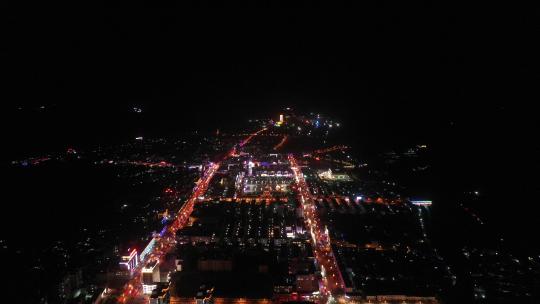 4K航拍城市夜景