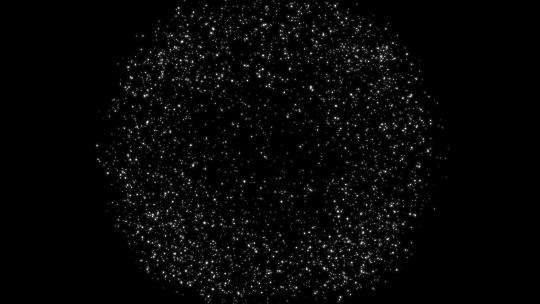 5种爆炸粒子特效素材炸裂散开转场