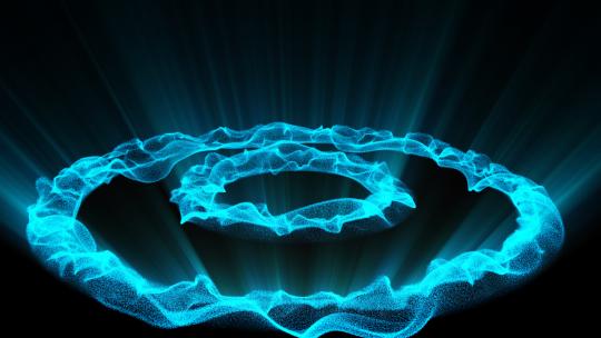 粒子波浪扩散AE模板