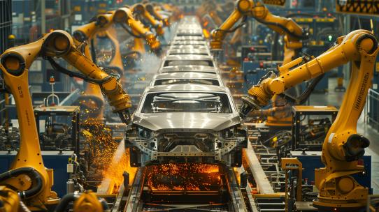 新能源汽车制造生产自动化机械臂生产线
