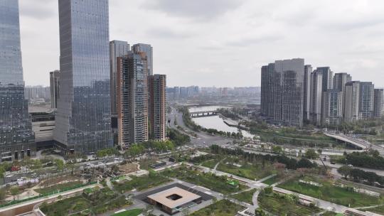 成都中国太平金融大厦航拍