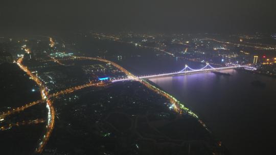 长沙湘江福元路大桥视频素材模板下载