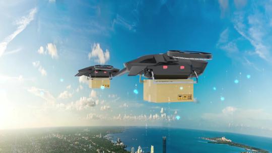 数字化科技无人机