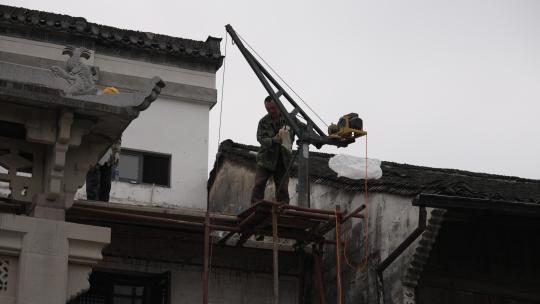 绩溪龙川徽派古建