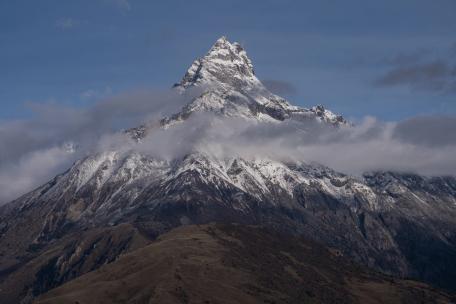 格聂 喀麦隆峰 延时摄影 自然风光 雪山
