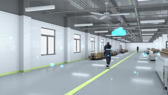 仓储厂房动画